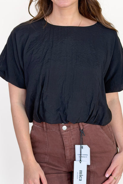 Sloane Bubble Hem Top