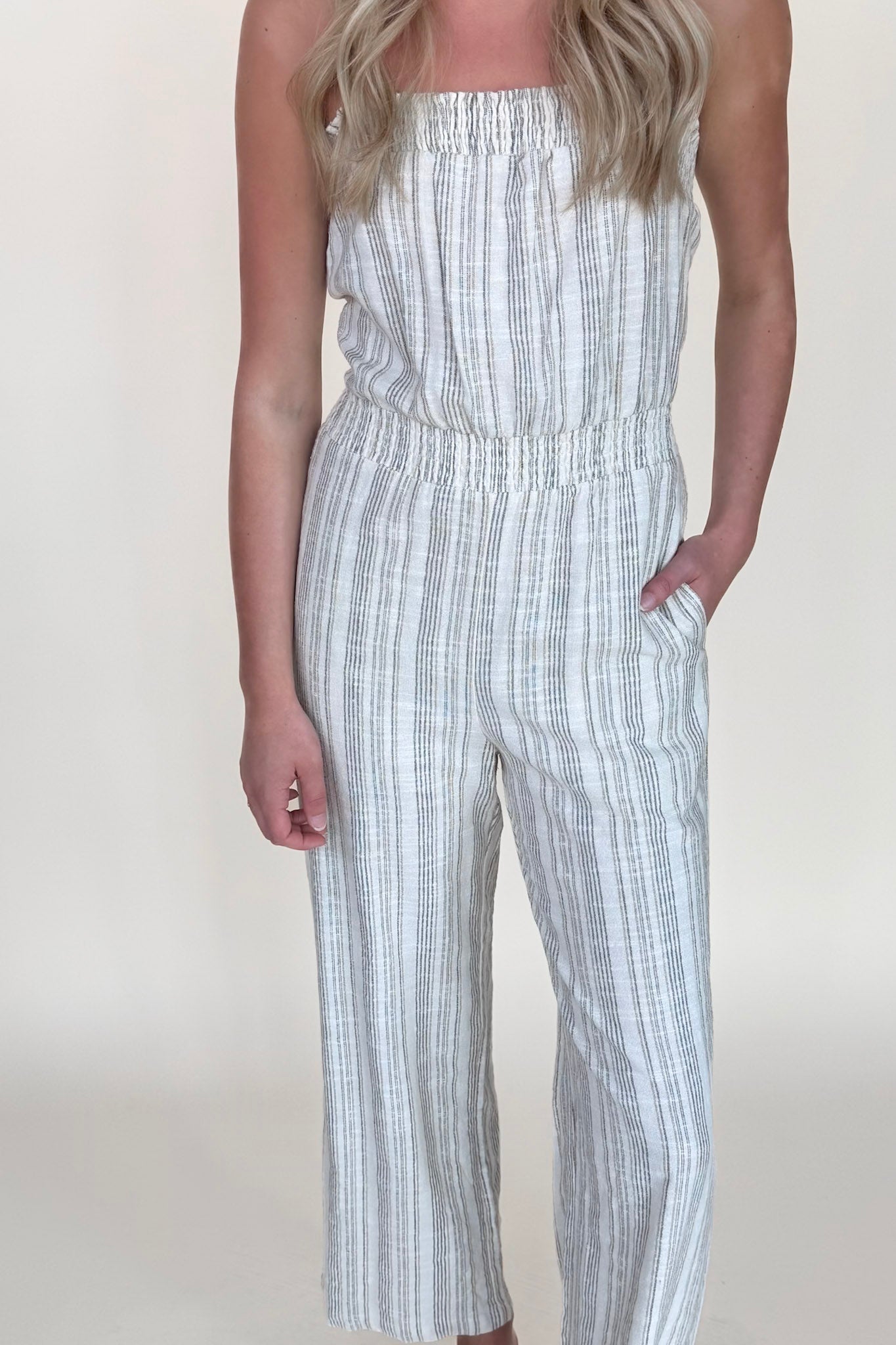 Rylie Stripe Jumpsuit