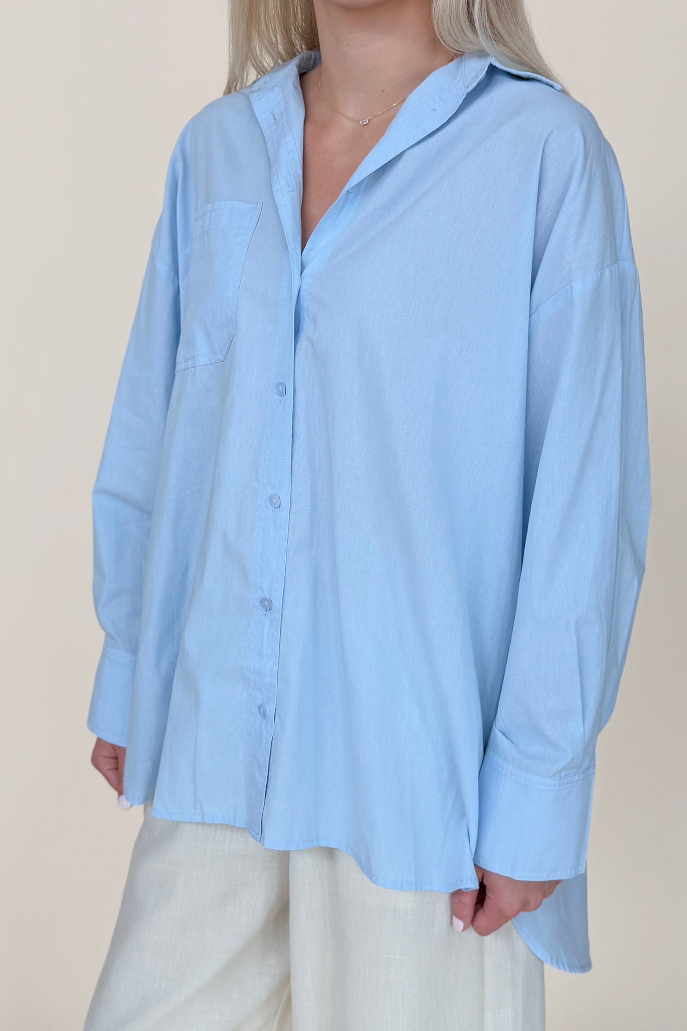 Heidi Oversized Button Up