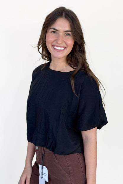 Sloane Bubble Hem Top