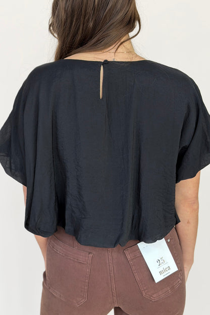 Sloane Bubble Hem Top