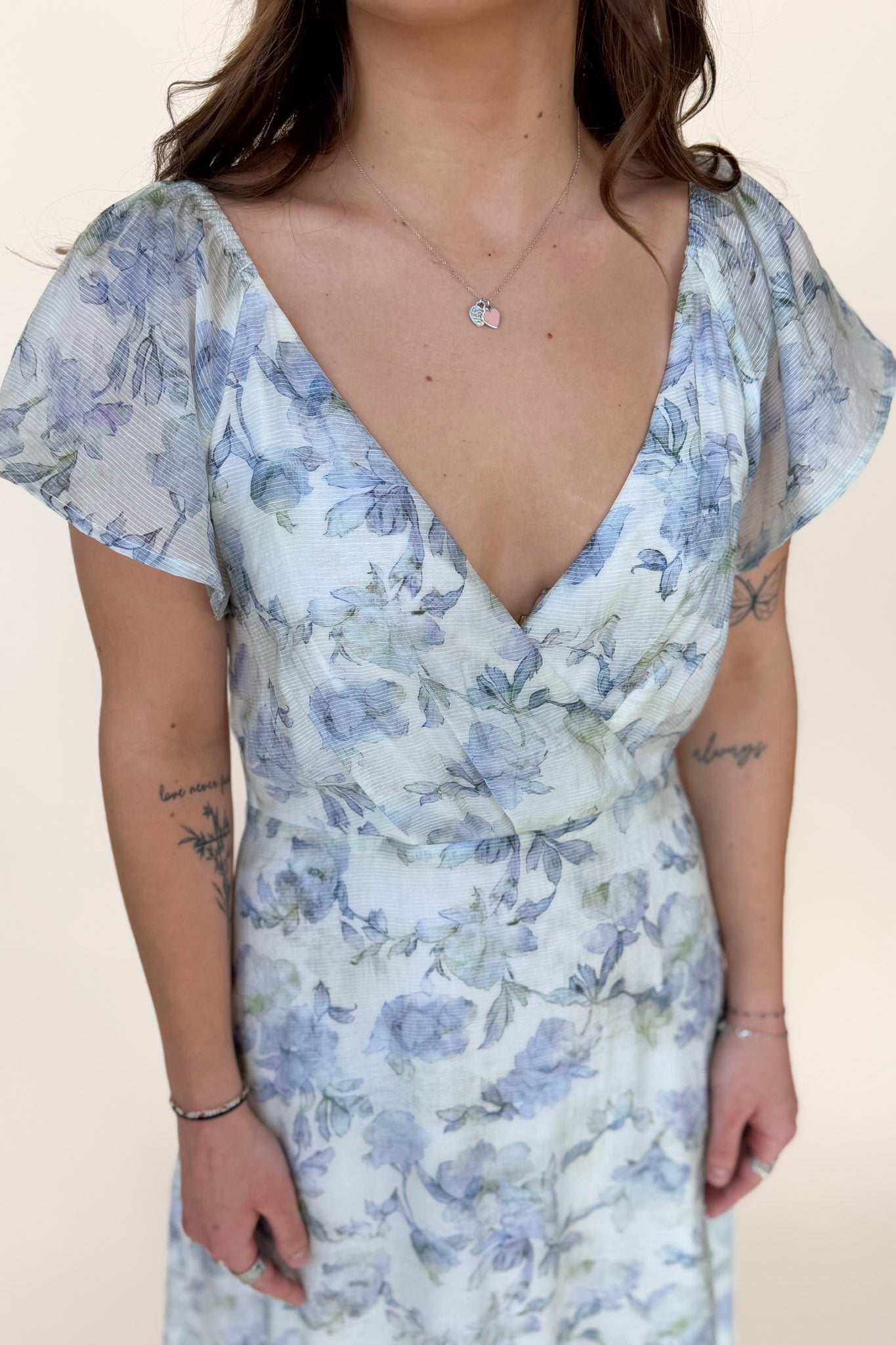 Rowan Floral Midi Dress