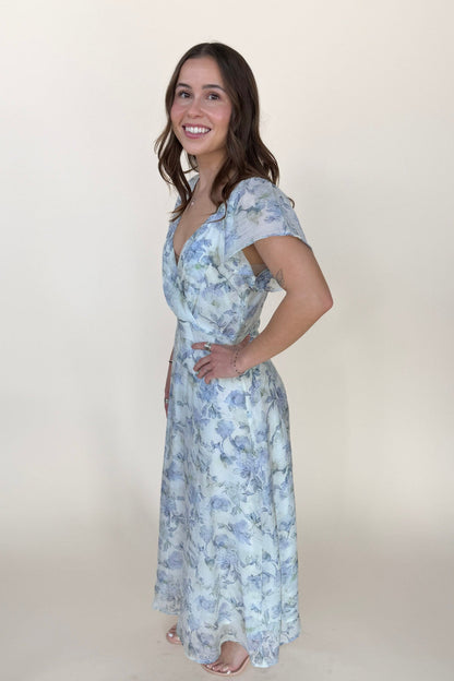 Rowan Floral Midi Dress
