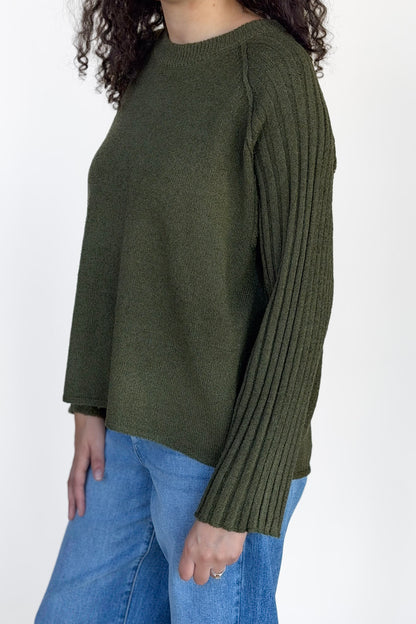 Lauren Rolled Edge Sweater