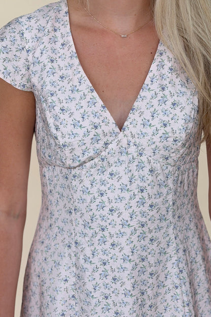 Lora Floral Mini DRess