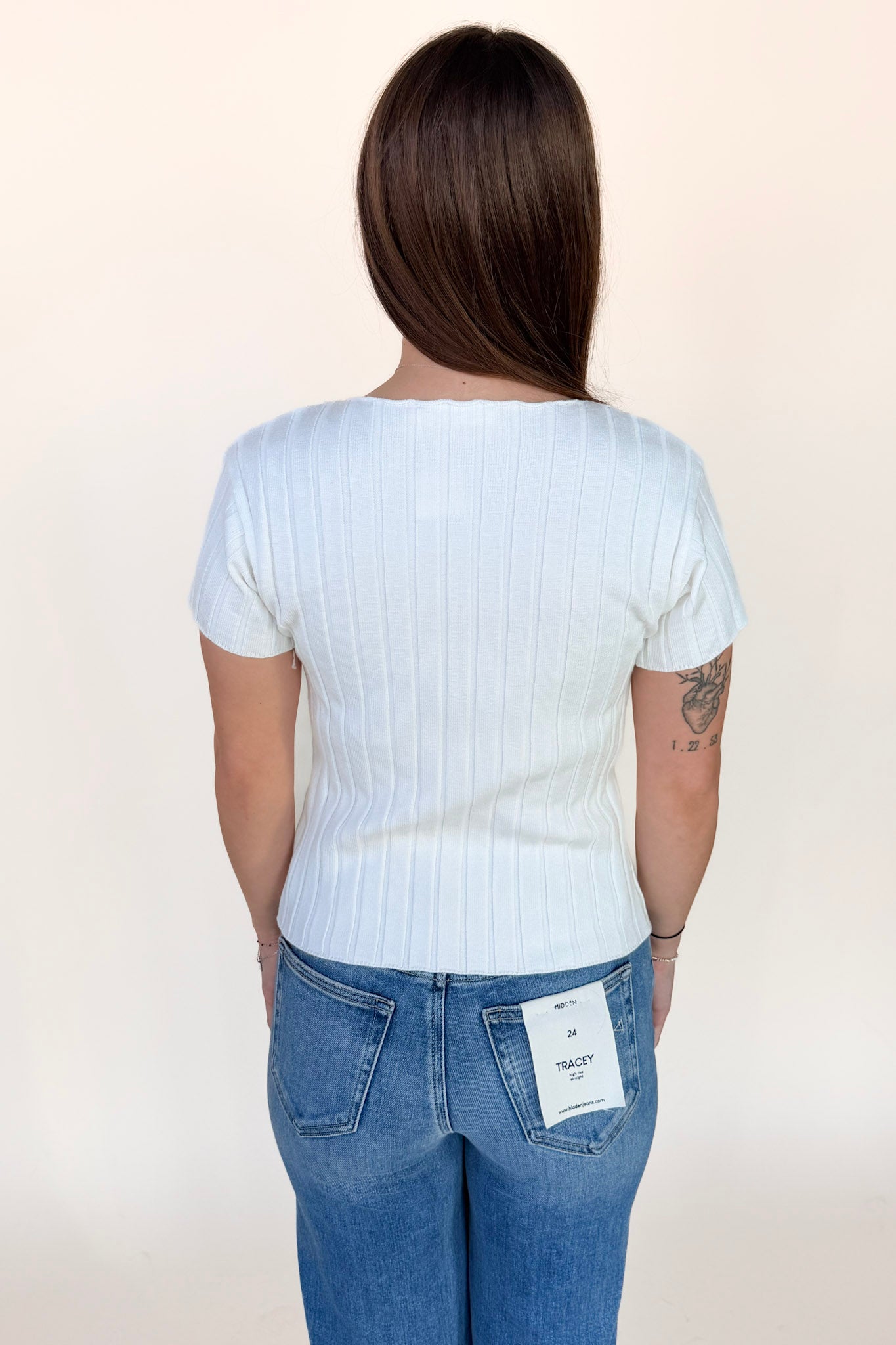 Candace Ribbed Top