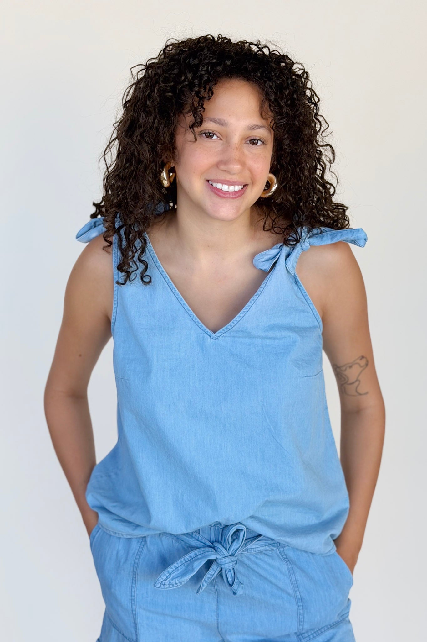 Charley Woven Top