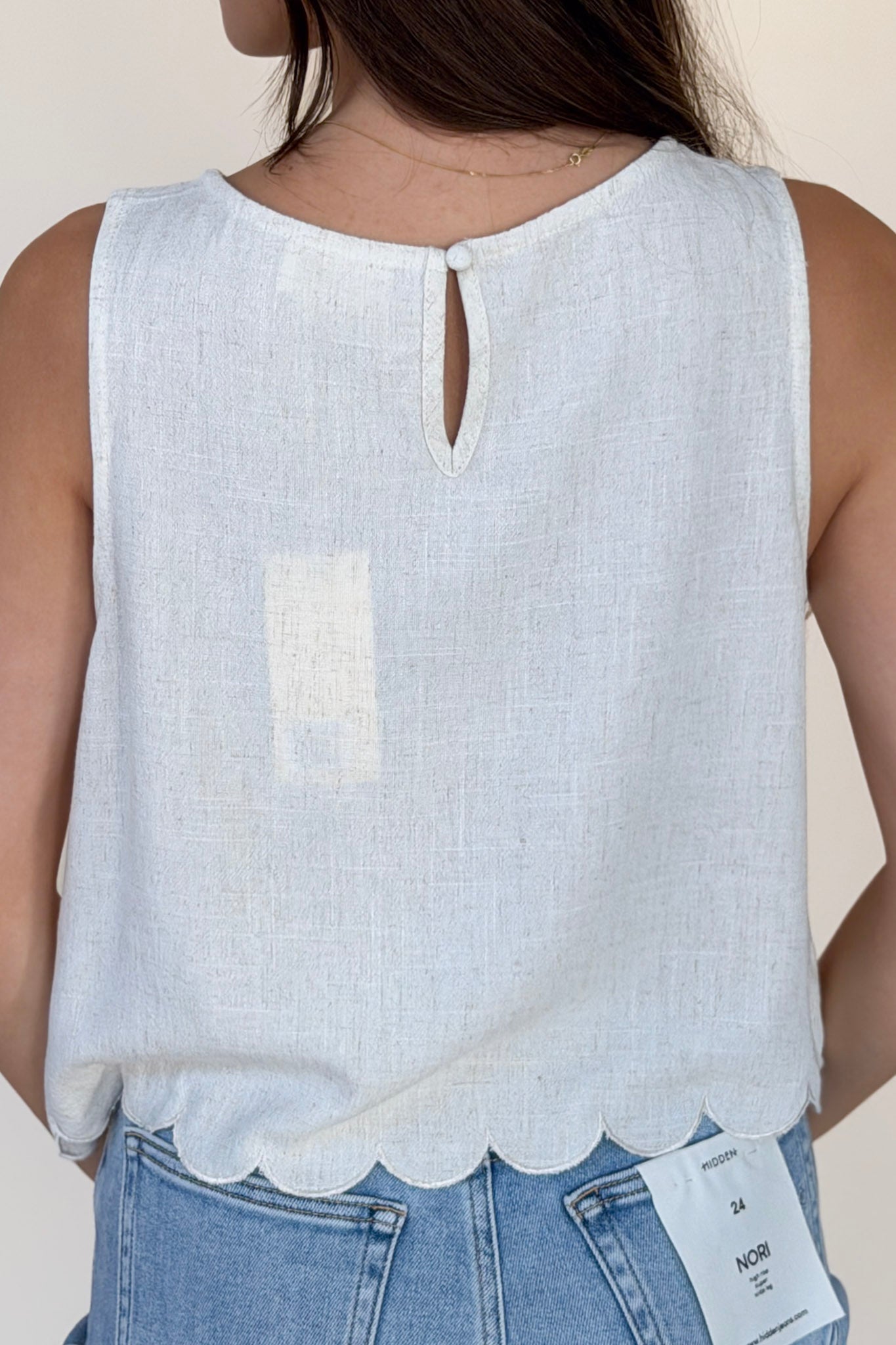 Sadie Linen Blend Tank