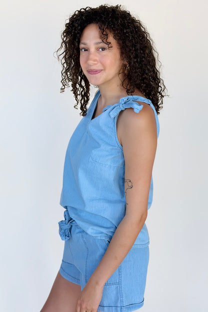 Charley Woven Top