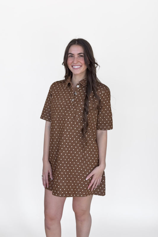 Ellie Polka Dot Dress