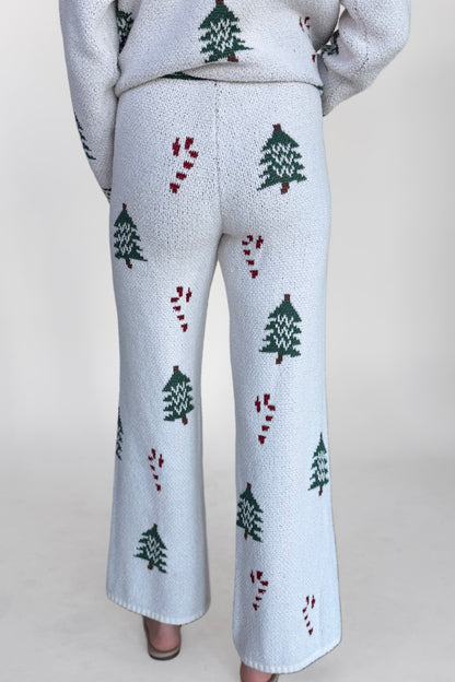 Christmas Tree Wide Leg Pant