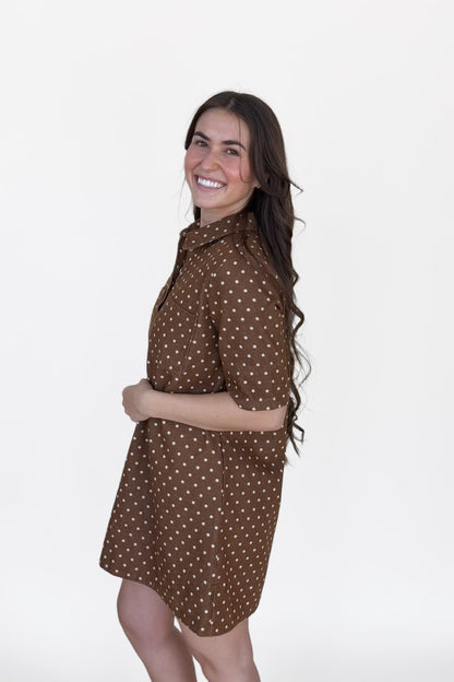 Ellie Polka Dot Dress