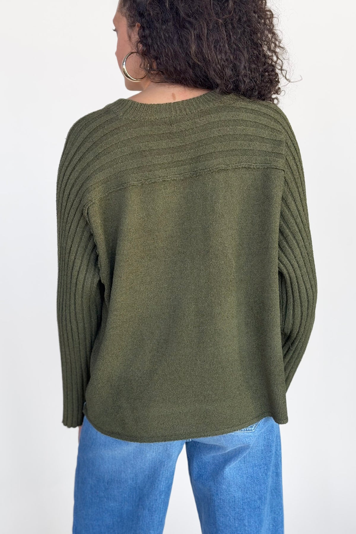 Lauren Rolled Edge Sweater