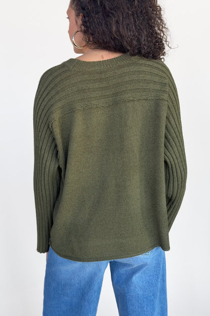 Lauren Rolled Edge Sweater