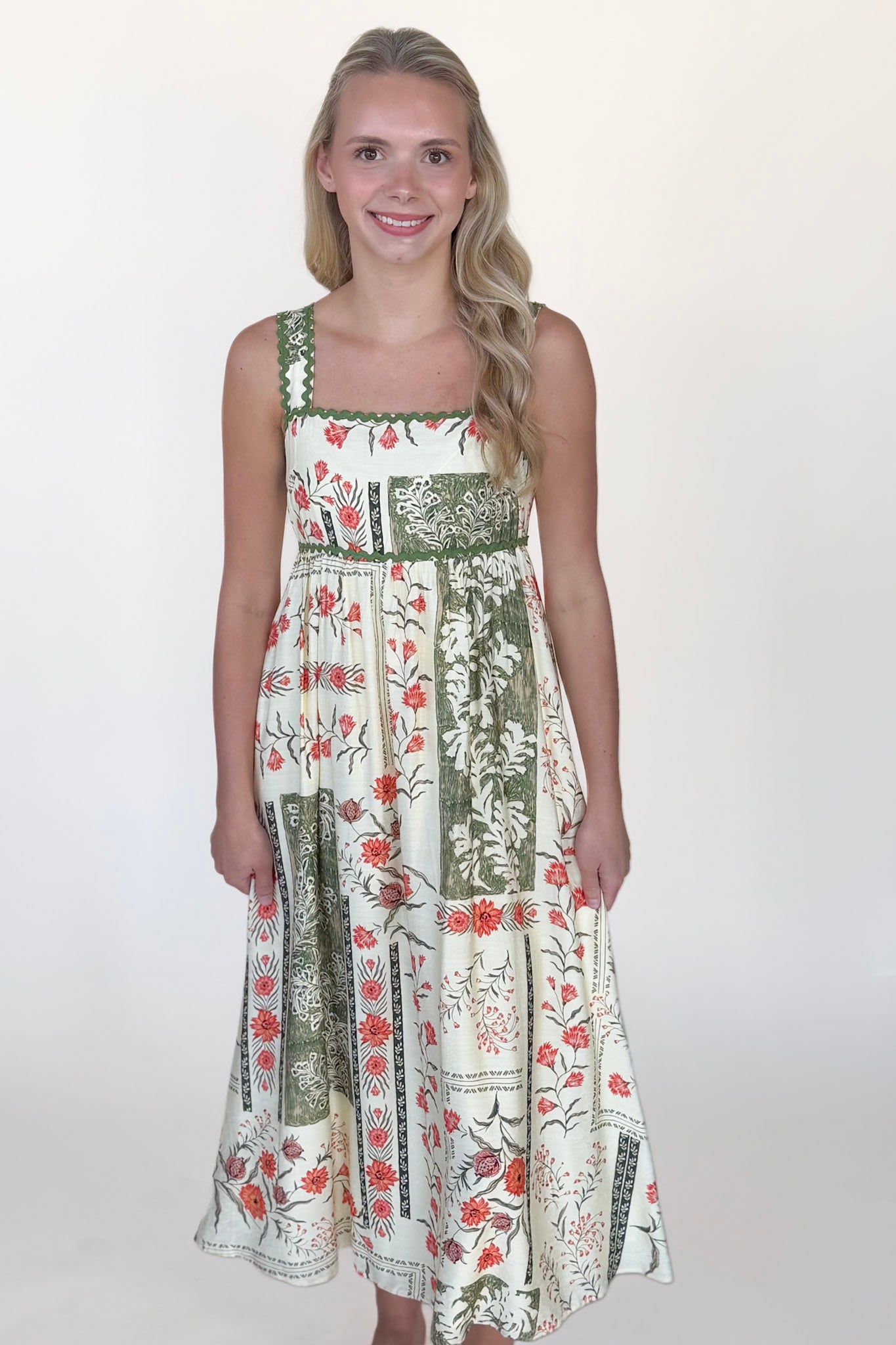 Alana Maxi Tie Dress
