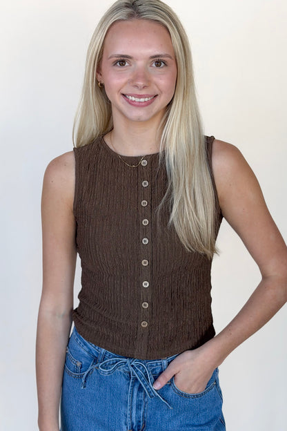 Cameron Sleeveless Knit Top - more colors available