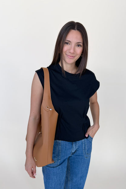 Haddie Hobo Vegan Leather Tote