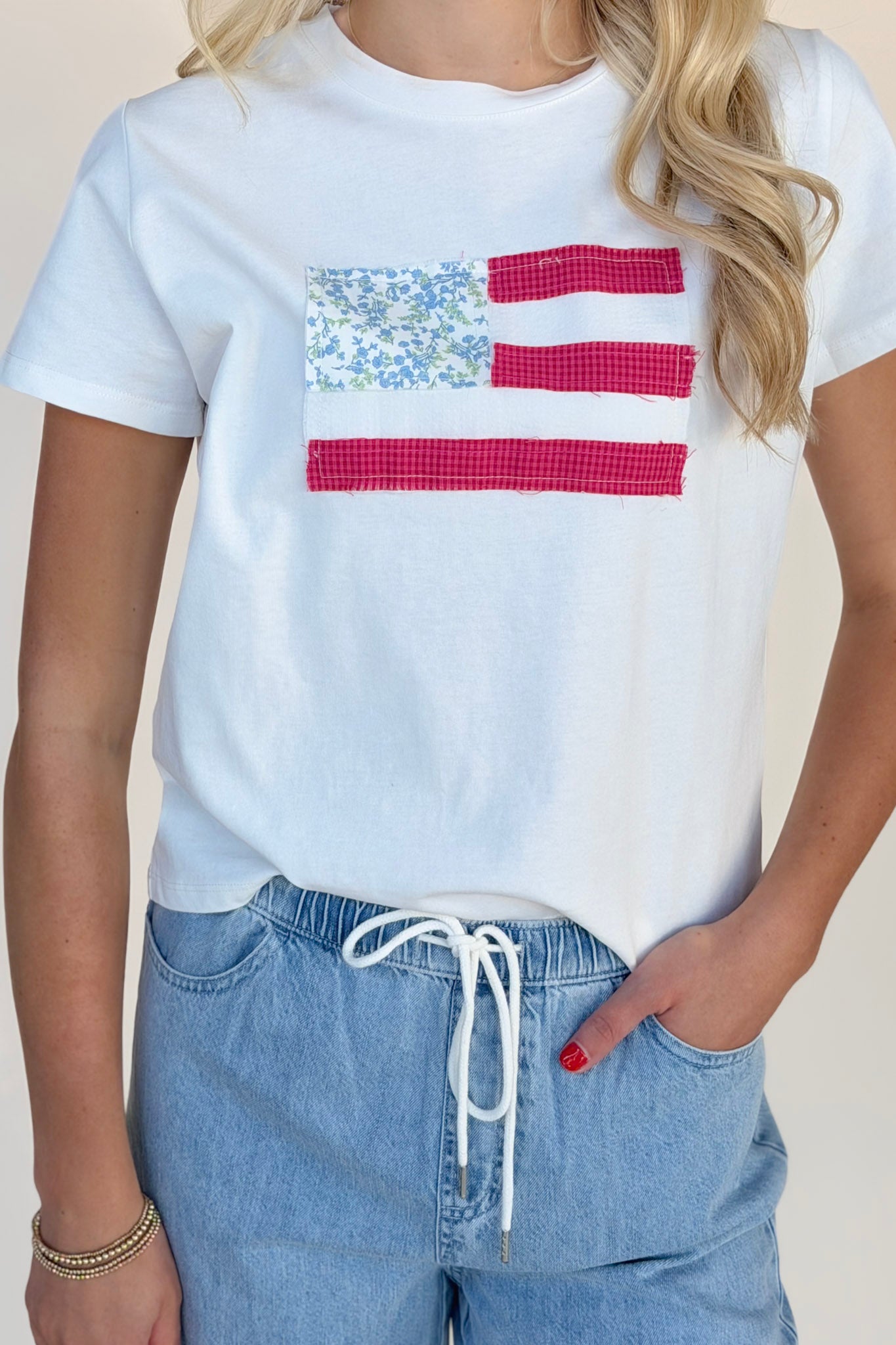 Grace American Flag Top