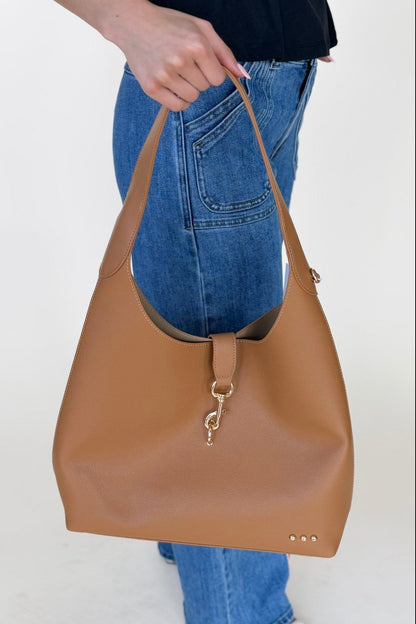 Haddie Hobo Vegan Leather Tote