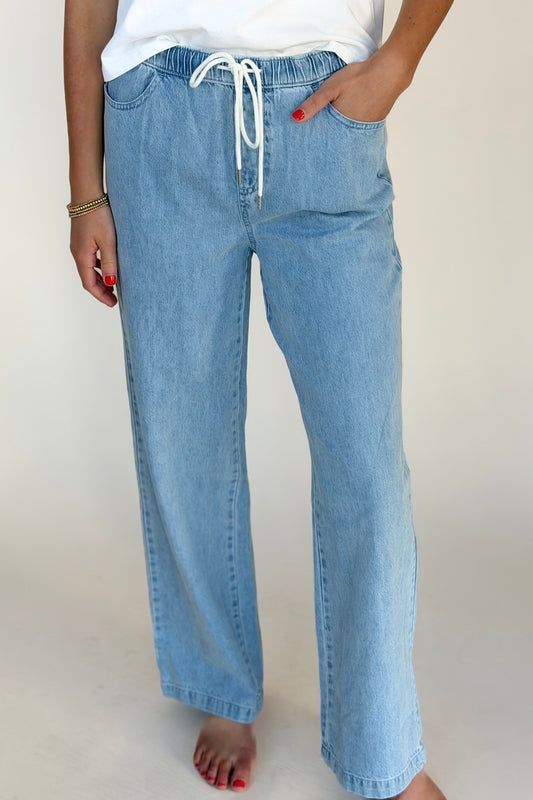 Livvy Wide Leg Denim Pant