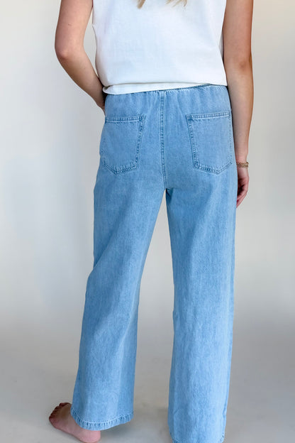 Livvy Wide Leg Denim Pant