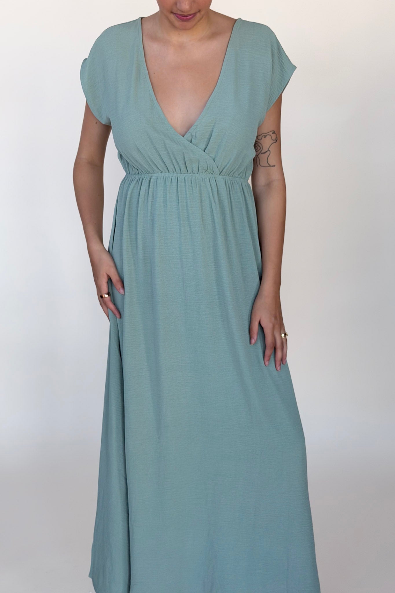 Leah Woven Dress