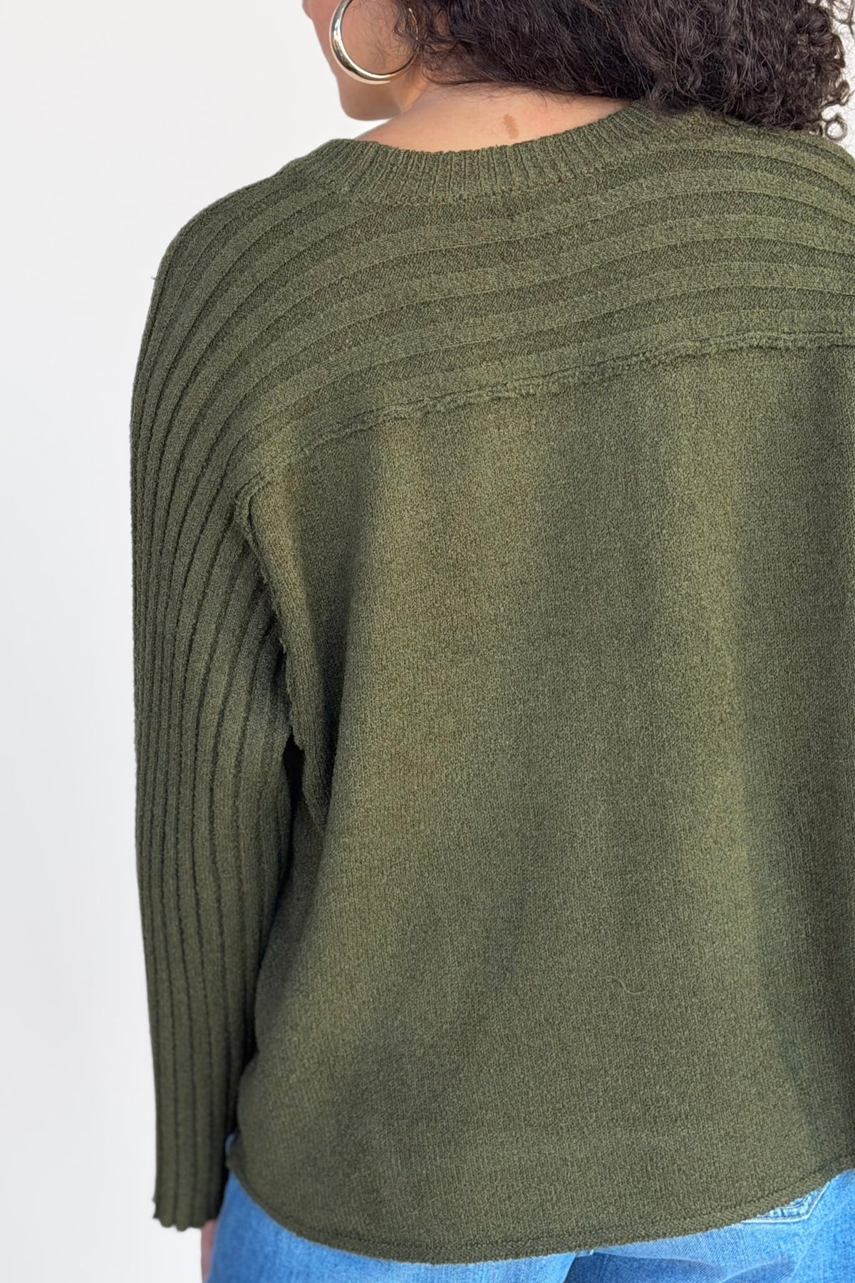 Lauren Rolled Edge Sweater