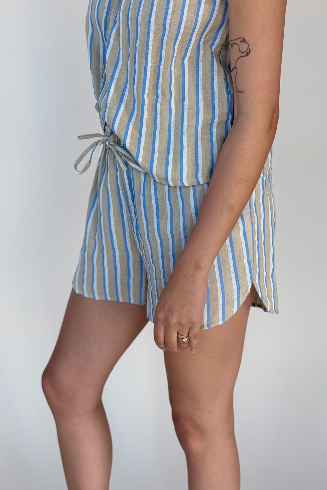Carter Stripe Shorts