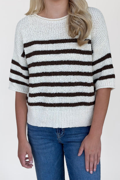 Ashlie Striped Sweater