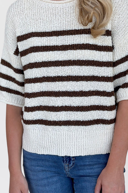 Ashlie Striped Sweater