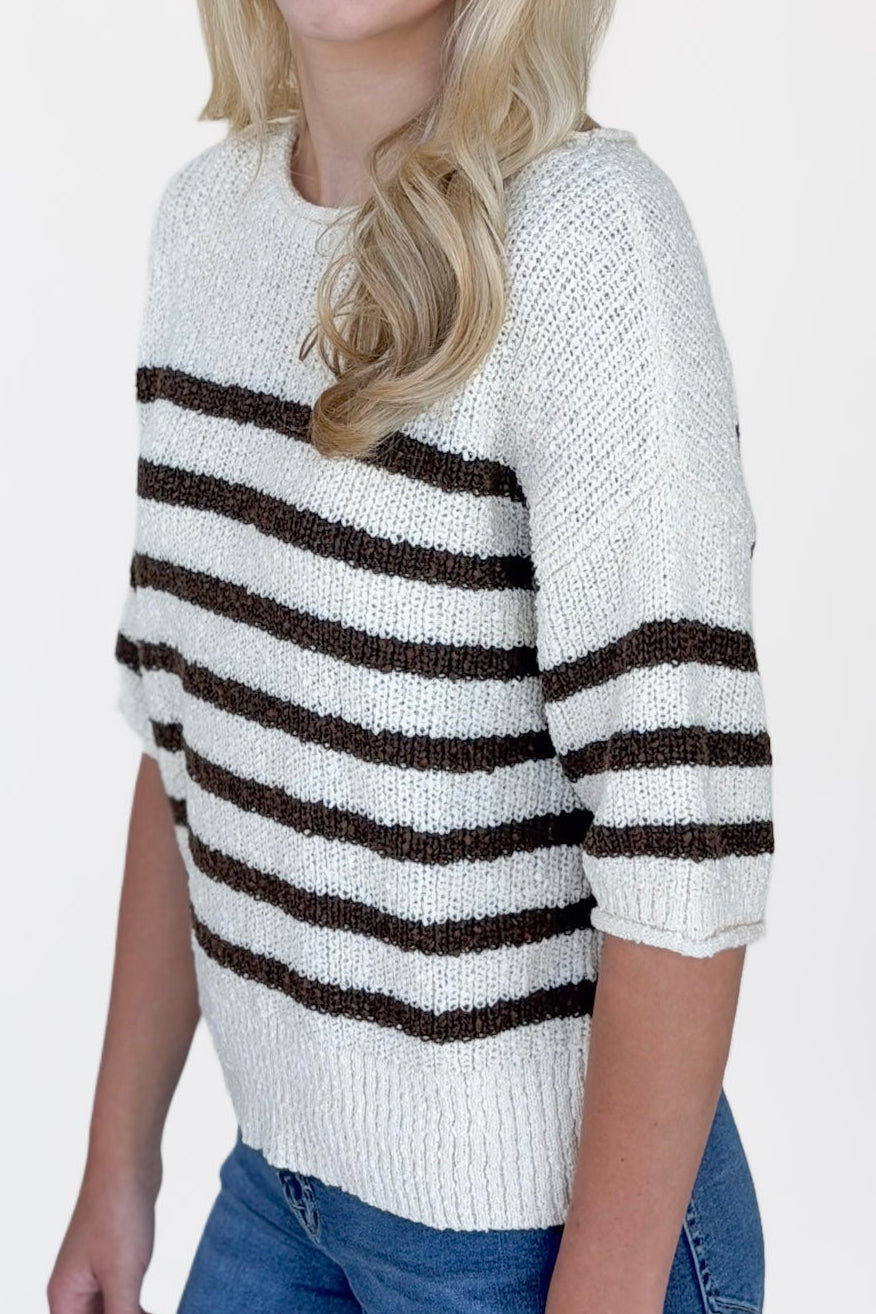 Ashlie Striped Sweater