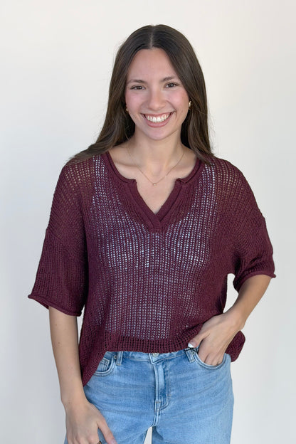 Sophie Crochet Top