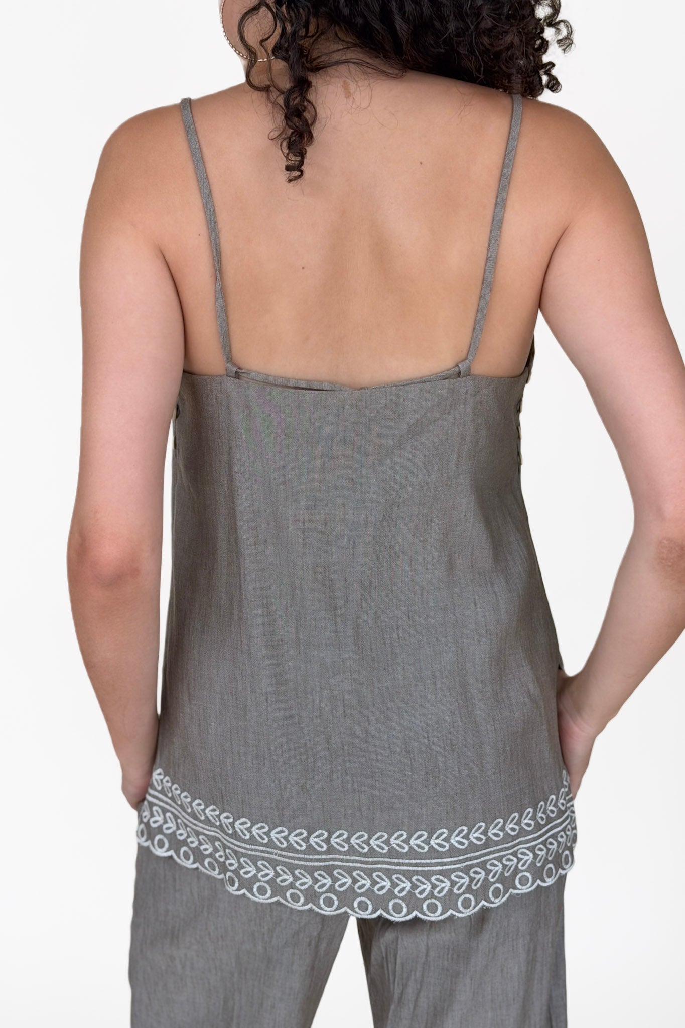 Sloane Embroidered Tank