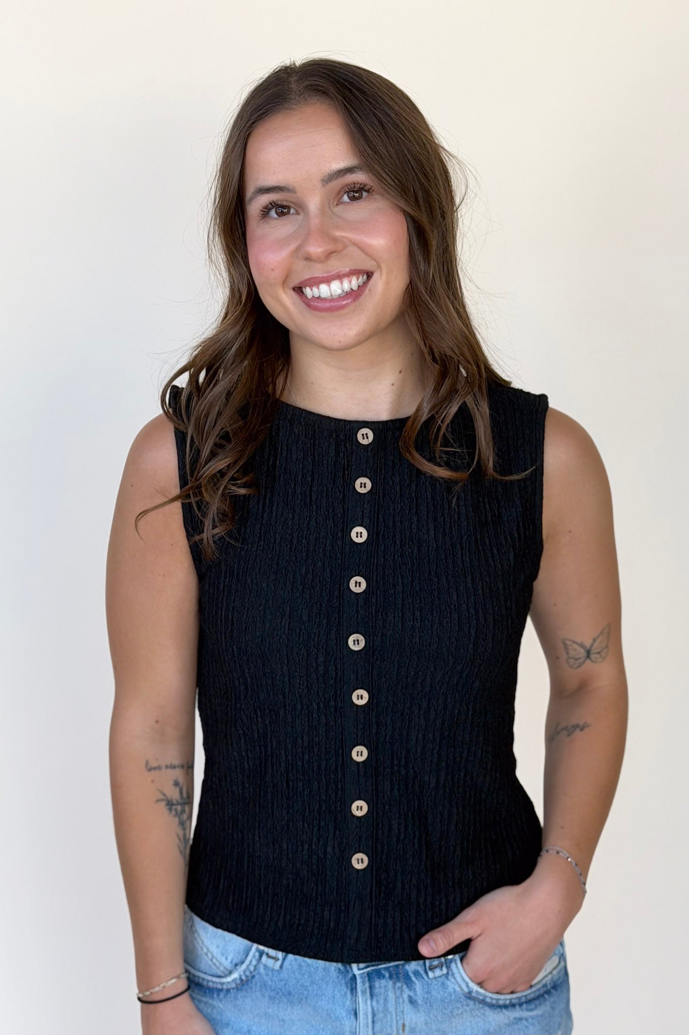 Cameron Sleeveless Knit Top - more colors available
