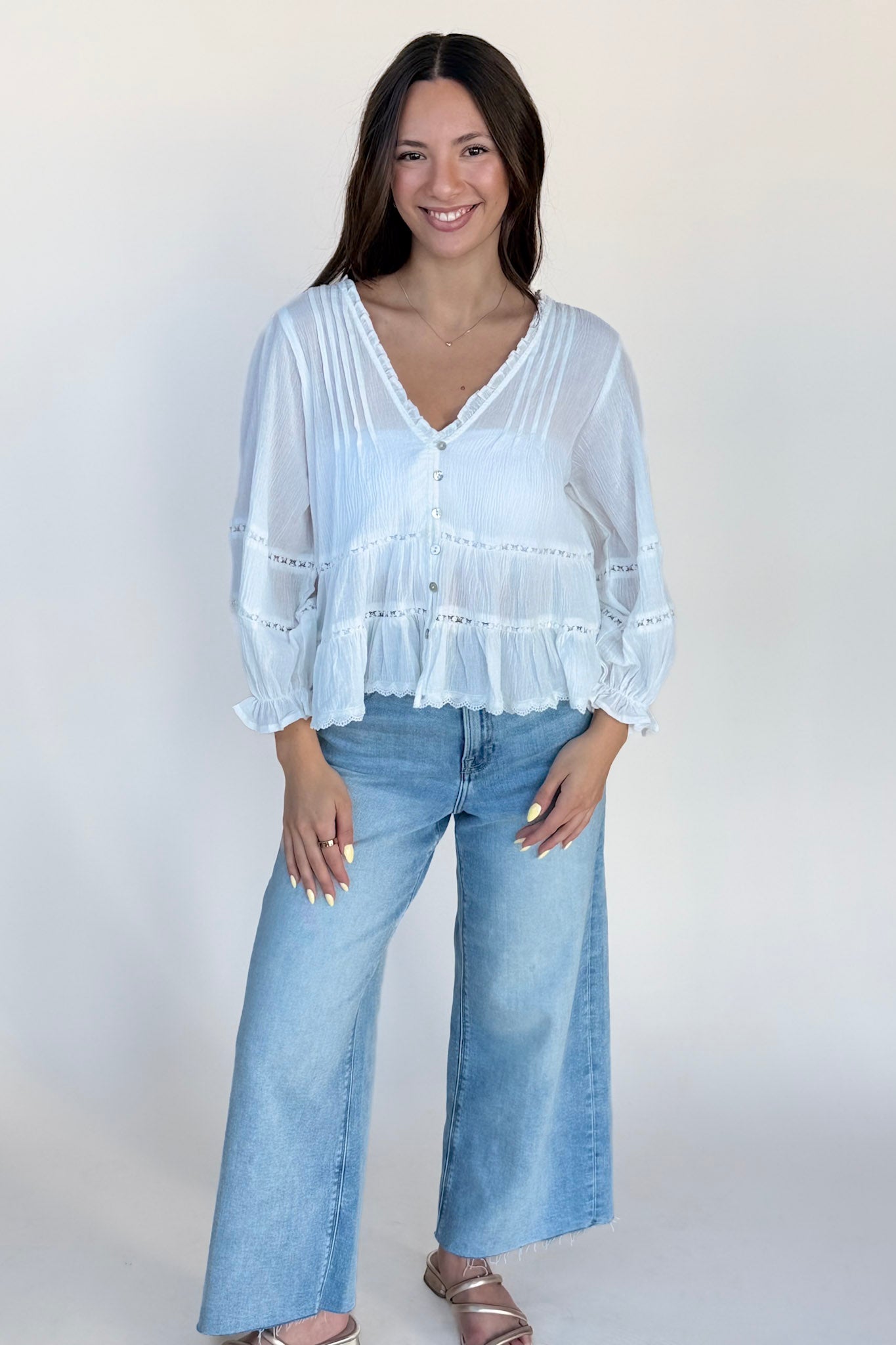 Jenna Cotton Blouse