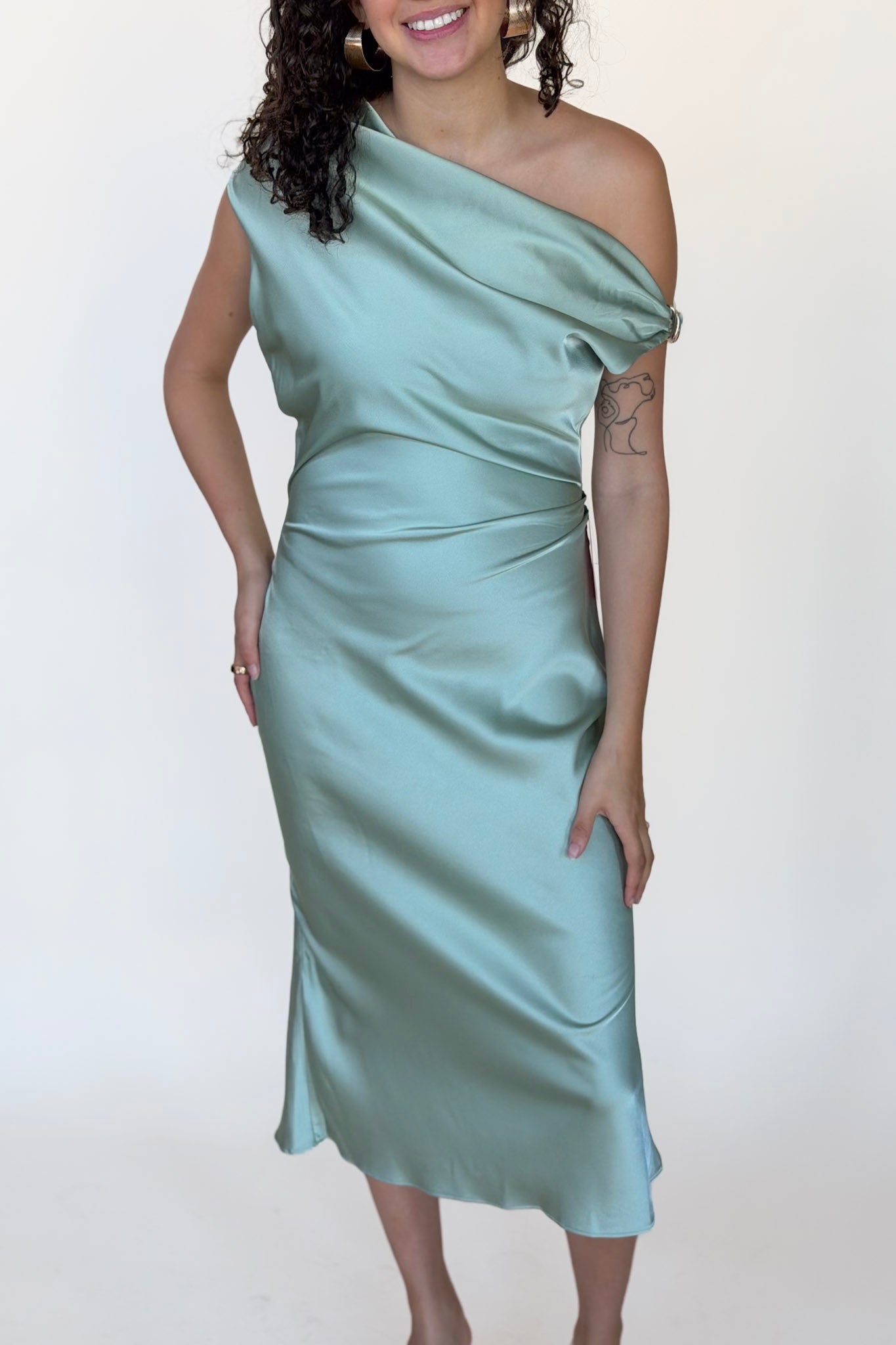 Serena Satin Dress