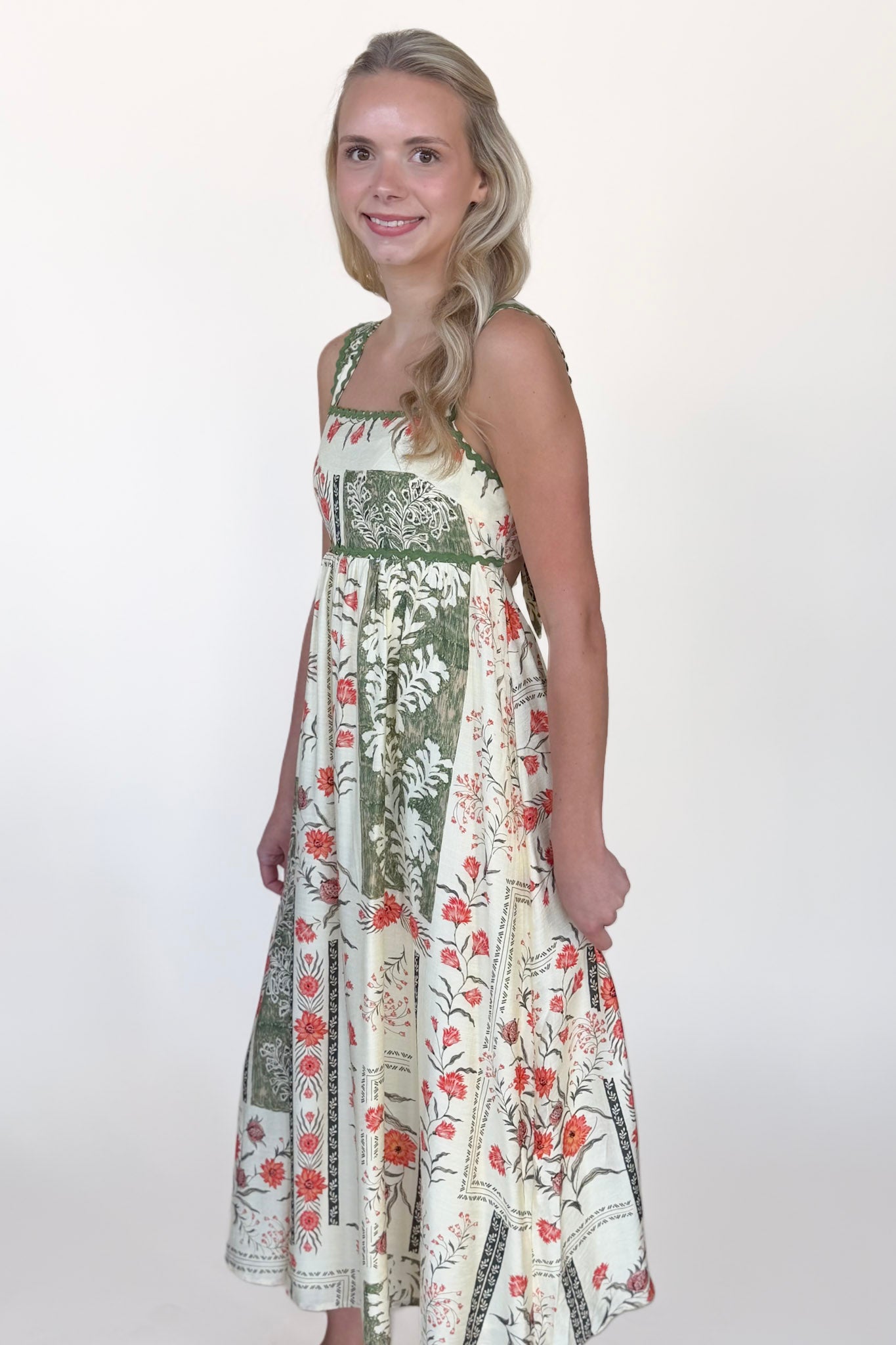 Alana Maxi Tie Dress