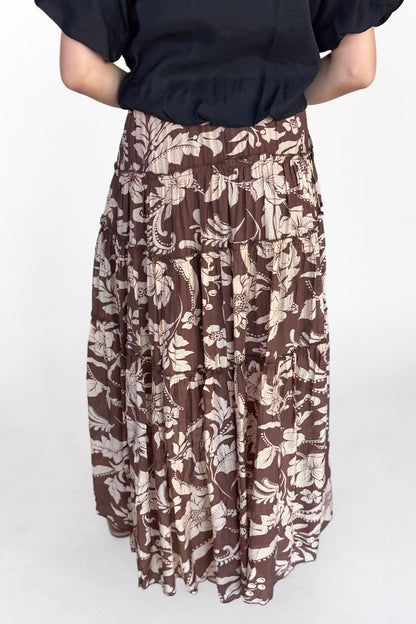Britt Floral Maxi Skirt