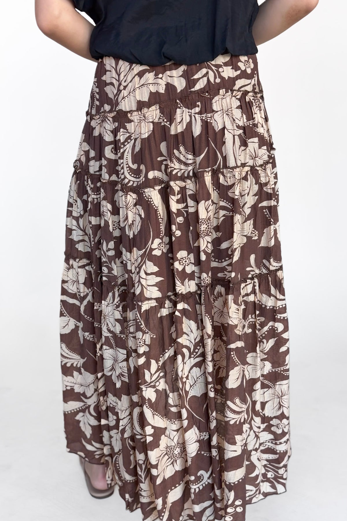 Britt Floral Maxi Skirt
