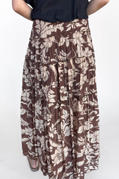 Britt Floral Maxi Skirt