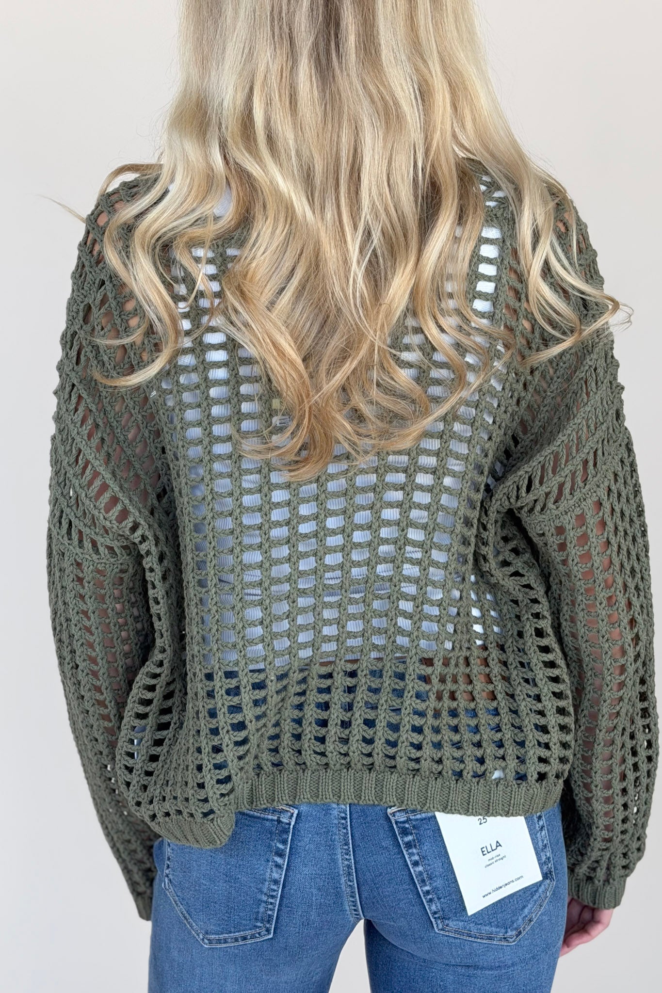 Carter Crochet Cardigan