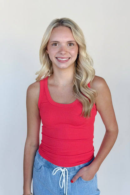 Reversible Ribbed Tank - more colors available