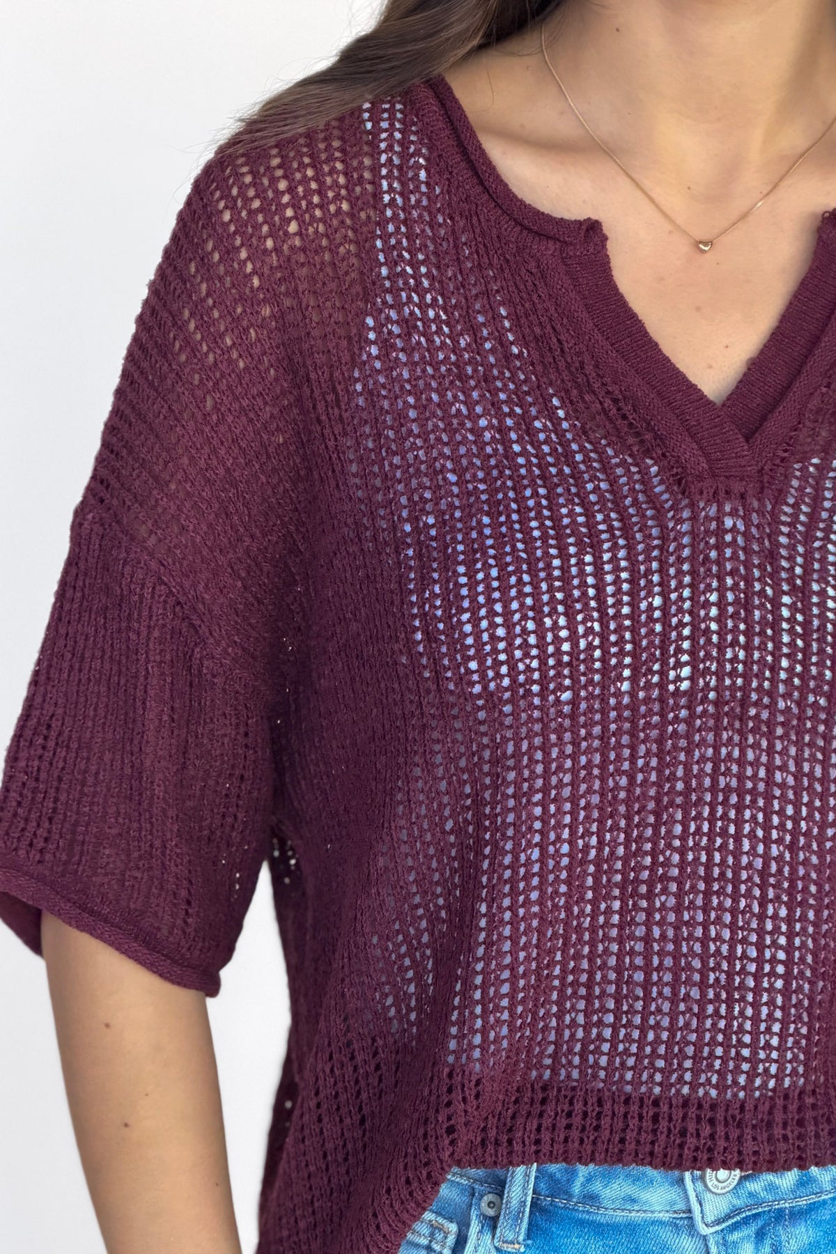 Sophie Crochet Top