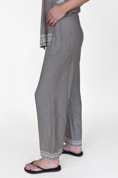 Sloane Embroidered Pant