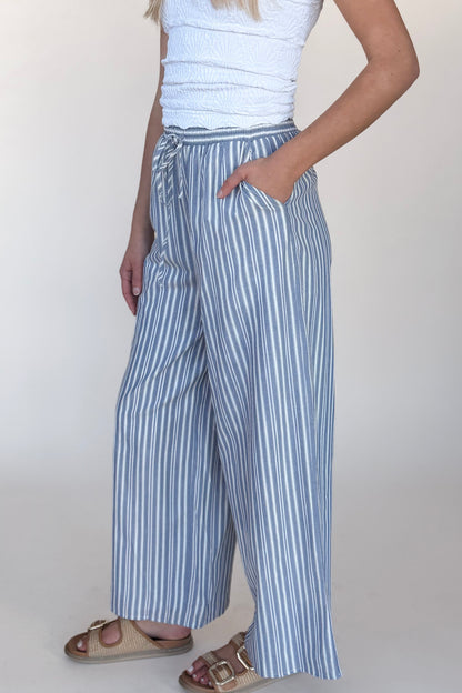 Ella Striped Wide Leg Pant