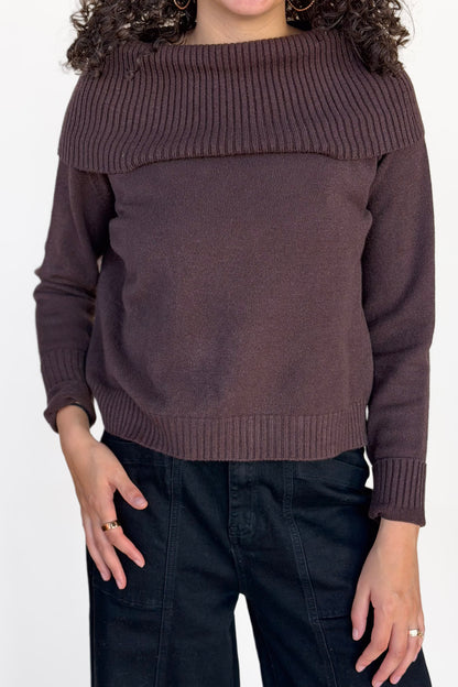Italian Off Shoulder Sweater