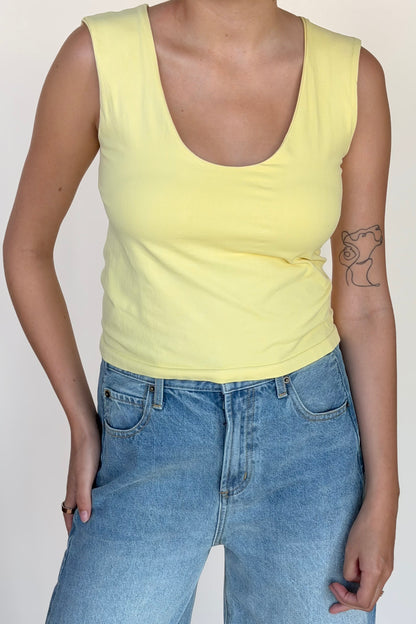 Free People Clean Lines Muscle Tank