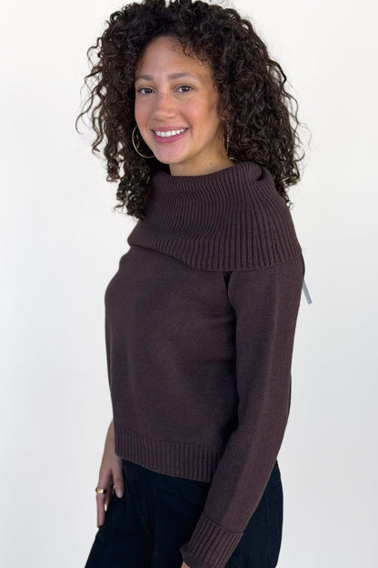 Italian Off Shoulder Sweater