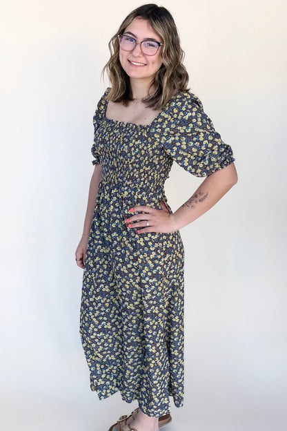 Jonnie Ruffle Maxi Dress
