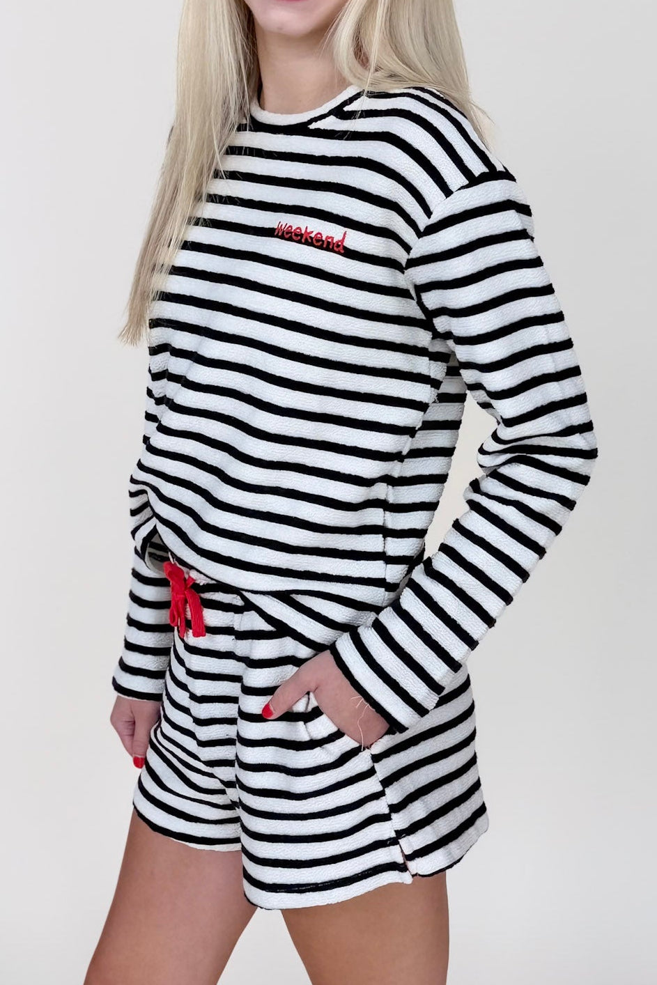 Charlotte Striped Shorts